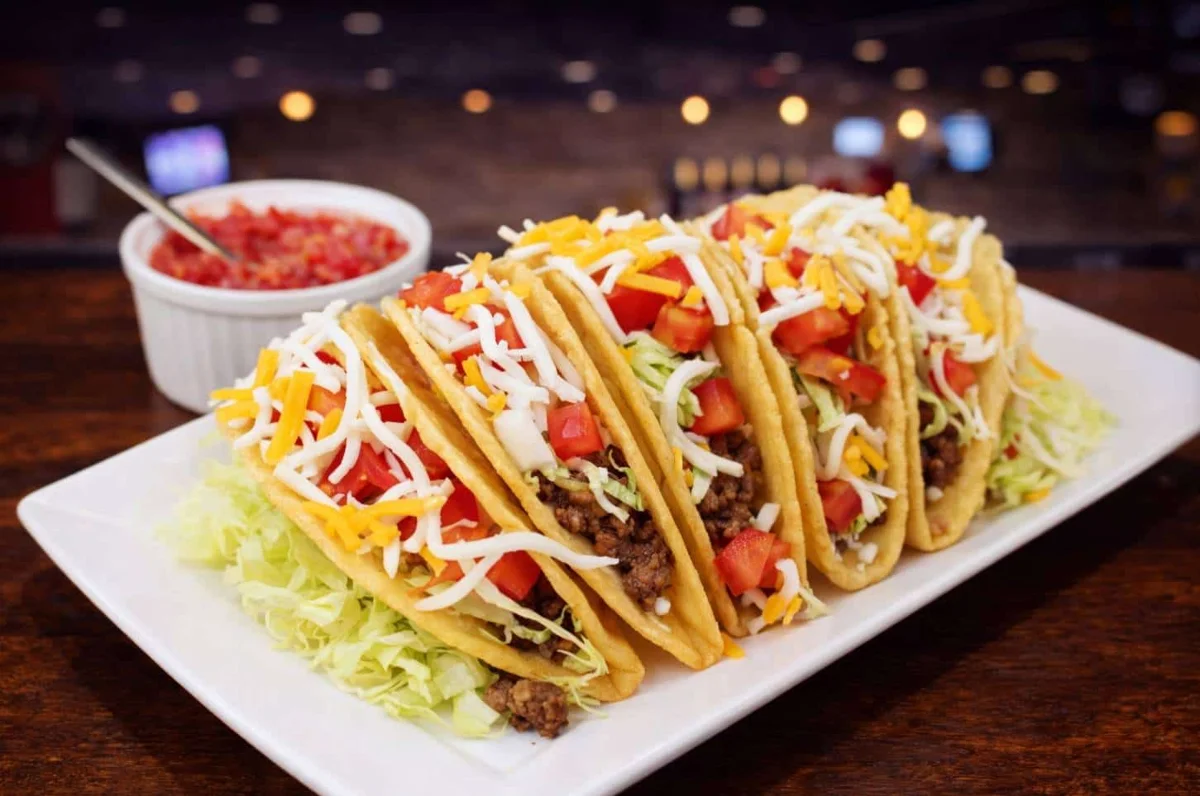 Tacos photographed at Eddy’s Cantina